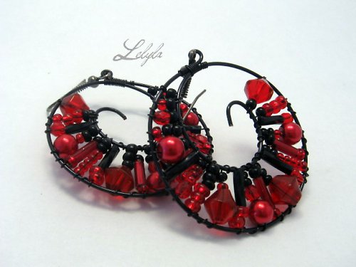 Kruhy - black&red — foto 3