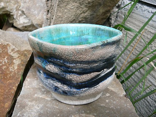 Raku miska — foto 3