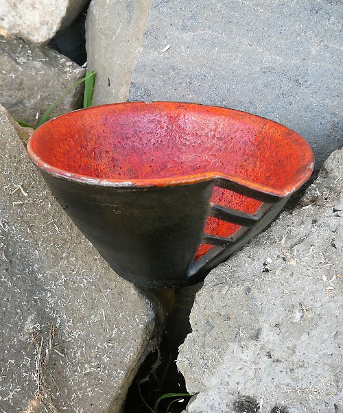 Raku miska — foto 2