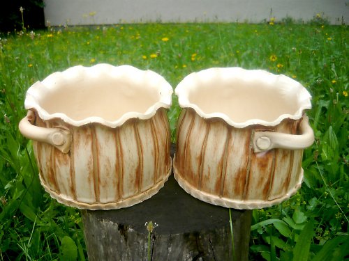 Květník - mramor ve světlé hlíně — foto 3