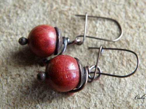 Kouličky korálové s mědí.... — foto 2
