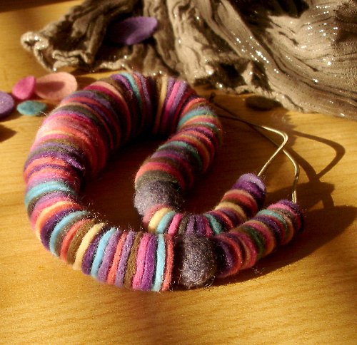 Náhrdelník .. pastely na konci léta ... — foto 2