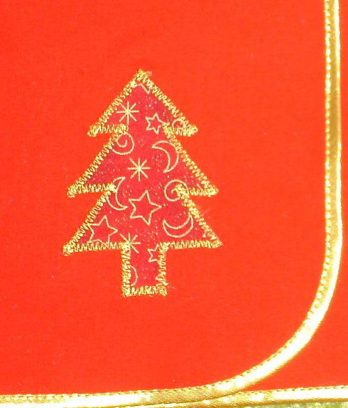 Vánoční prostírání- stromečky — foto 3