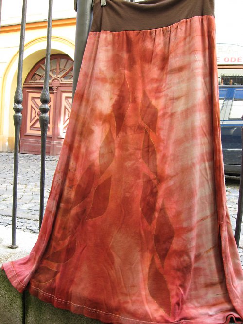 Sukně teraccota SLEVA — foto 3