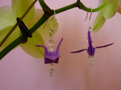 Origami jeřáb — foto 2