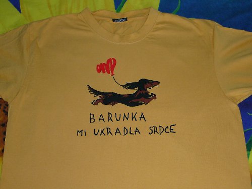 Pánské tričko s pejskem Barunkou — foto 2
