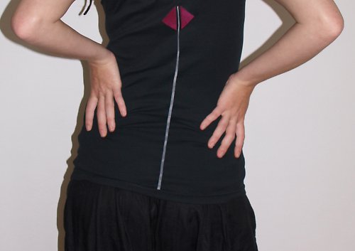 Tričko Geometrix Black — foto 4