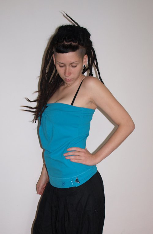 Tričko blue Sweet — foto 2