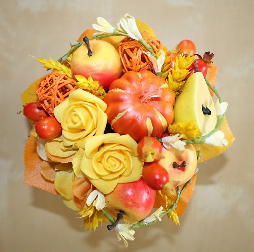 Košíček v barvách podzimu — foto 4