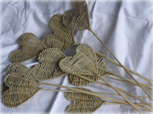 Srdce Zápich - Lata Heart Natural — foto 2