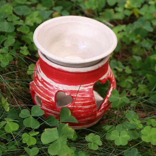 Červená aromalampa — foto 6