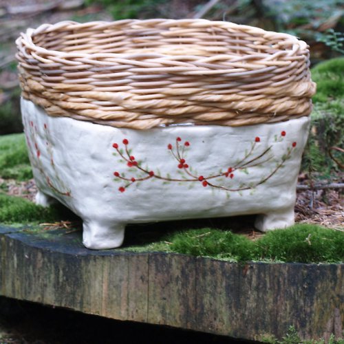Fine rustic decoration- květináč — foto 3