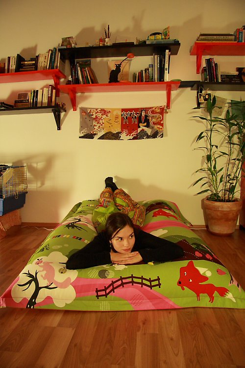 Liščí "lenoch" - sedací, relaxační pytel — foto 2