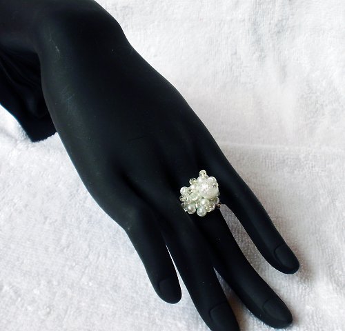Divone white - prsten — foto 3
