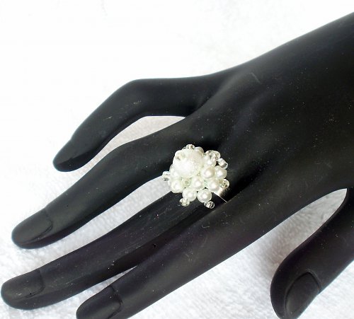 Divone white - prsten — foto 4