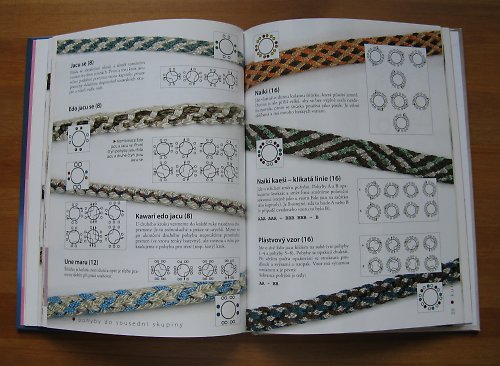 Splétání technikou kumihimo — foto 3