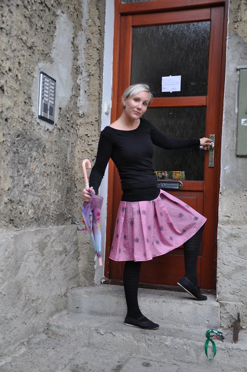 Šusťáková sukně — foto 3