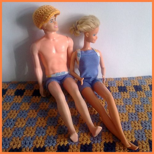 Retro plavky pro Barbie — foto 6