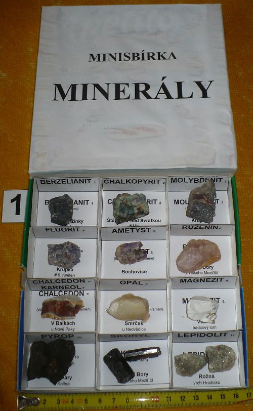 Mineralogická minisbírka I. — foto 2
