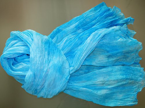 Šála 180x90 cm - Tyrkysové variace I. — foto 2