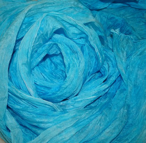 Šála 180x90 cm - Tyrkysové variace I. — foto 4