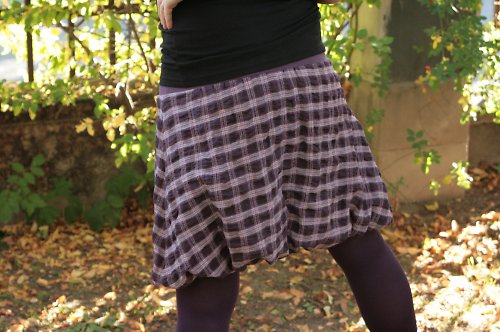 Kostkovaná fialová — foto 3