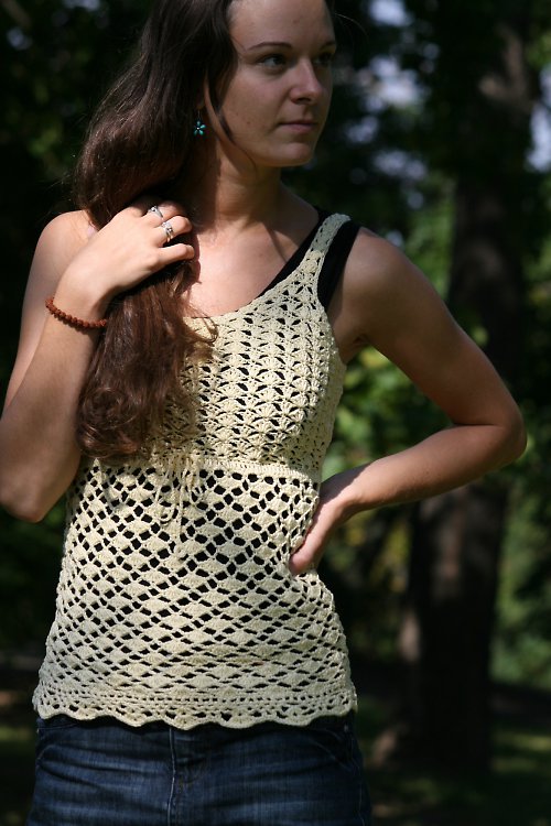 Háčkovaný top — foto 6