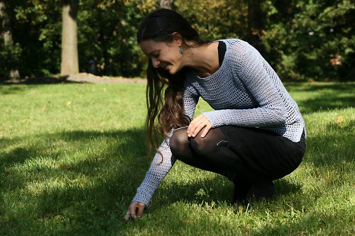 Háčkovaný svetřík — foto 3
