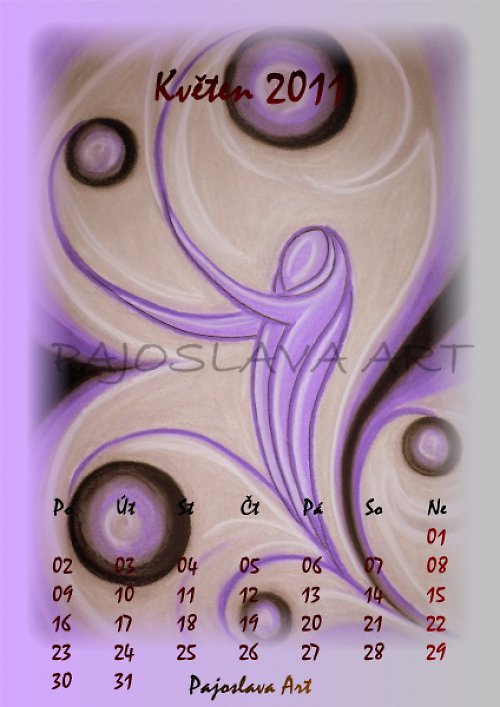 Kalendář 2011,nástěnný,formát A4! — foto 2