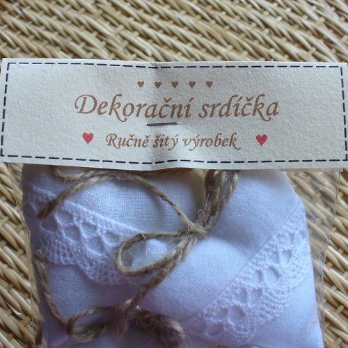 Dekorační srdíčka(5ks) — foto 2