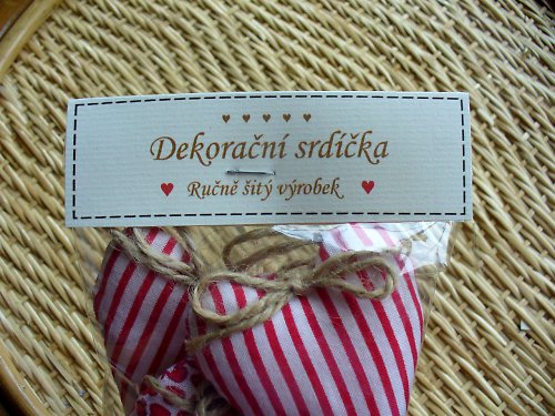 Dekorační srdíčka — foto 2