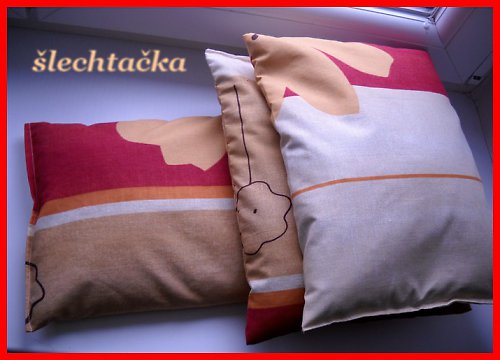 Pohankový polštářek-kytička — foto 5