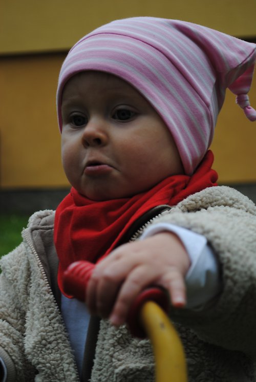 Dětská čepice růžová 3-9 měsíců — foto 4