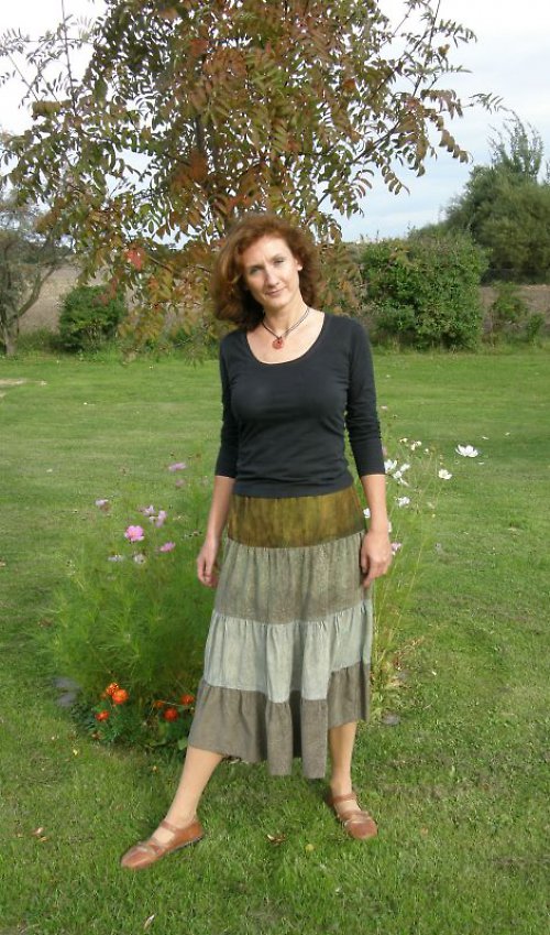 Sukně manšestrová — foto 3