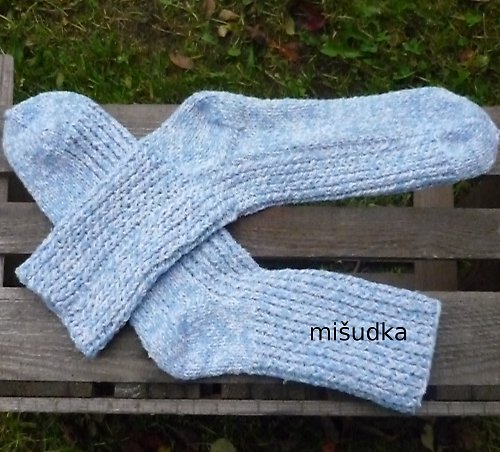 Ponožky jako od maminky - modré 16. — foto 3