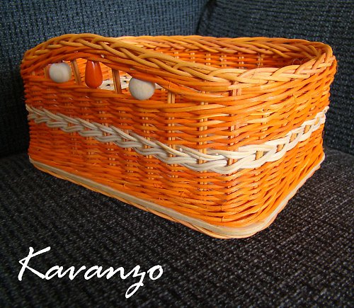 Oranžový košíček — foto 2