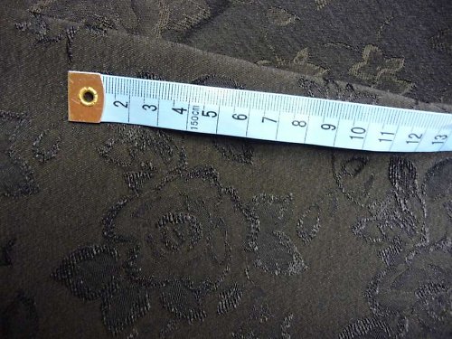 Černý žakár 1m/150 cm š. — foto 2