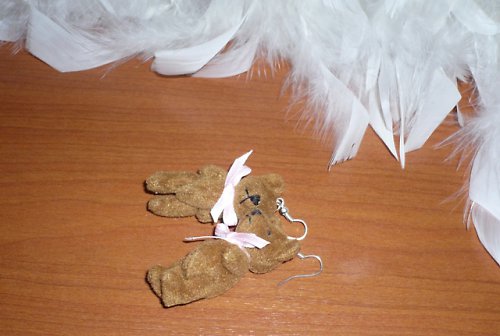 Náušničky - Medvídci jako starožitní — foto 2