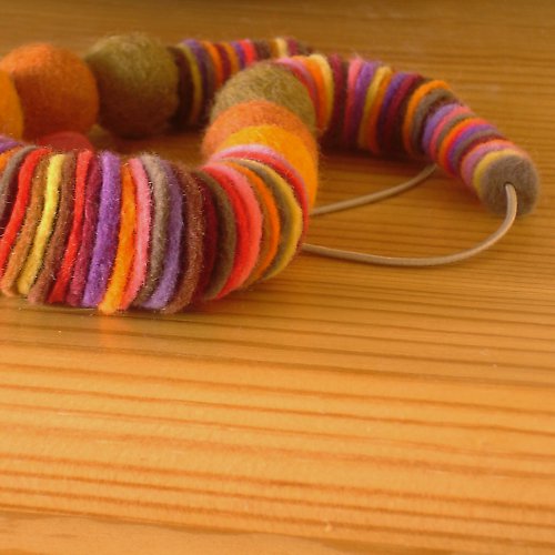Náhrdelník podzimní — foto 3