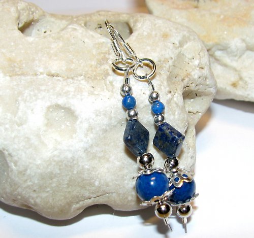 Blue dream /lapis lazuli/ - náramek — foto 6