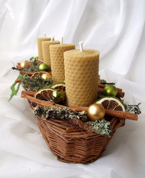 Adventní svícen do zelena - rezervace — foto 3