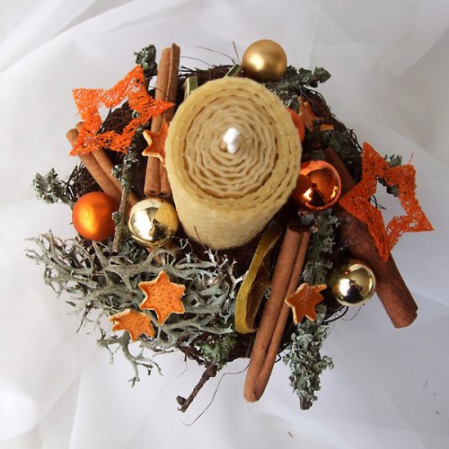 Svícen do oranžova — foto 3