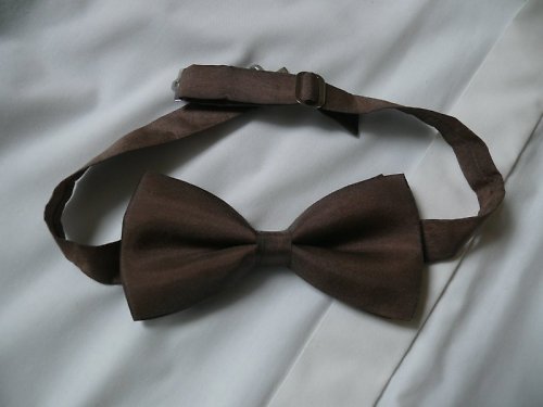 Pánský motýlek - Hnědý — foto 2