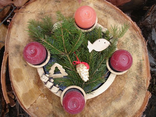 Adventní talíř — foto 2