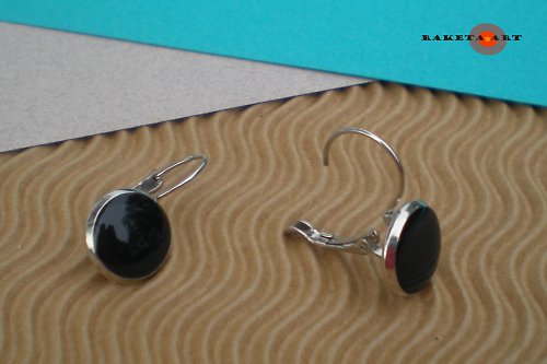 Náušnice Dark BASIC — foto 4