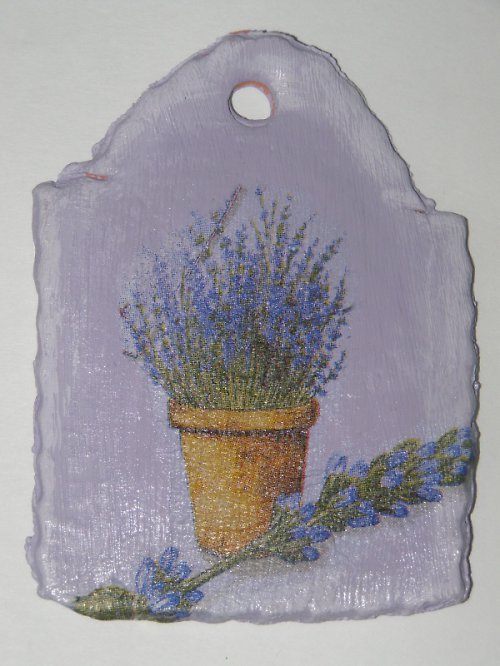 Levandulová cedulička — foto 2