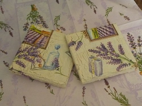 Levandulové podtácky — foto 3