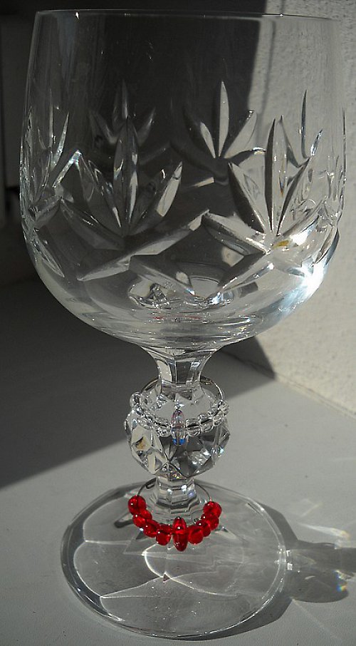 Glass charm-ozdůbky na sklenky — foto 2