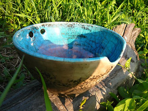 Raku miska — foto 5