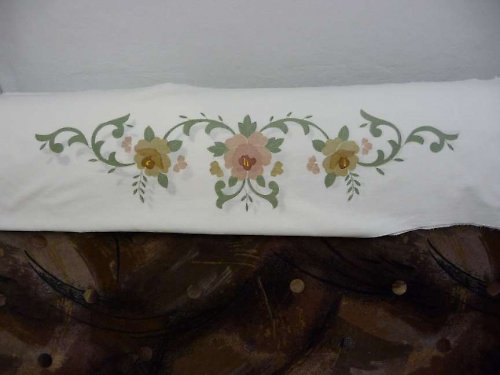 Výprodej látek - panel s výšivkou — foto 2